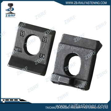K.R. type B rail fixing clip for BS80R